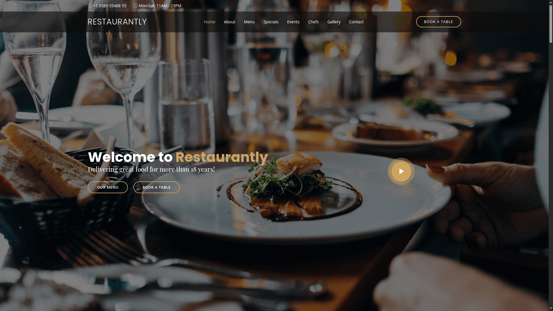 Restaurantly - Food Ordering Platform screenshot